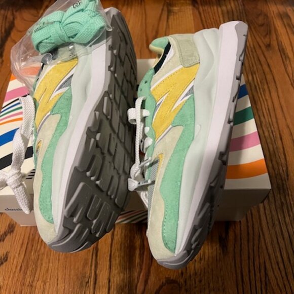 New Balance x Staud Sneakers 
Green Color block 57/40 - Picture 2 of 3